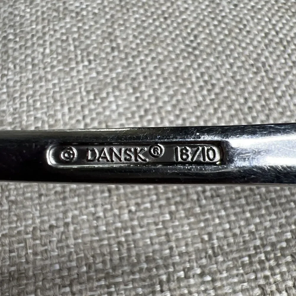Dansk Orion Stainless Steel Flatware Partial 4 Piece Place Setting